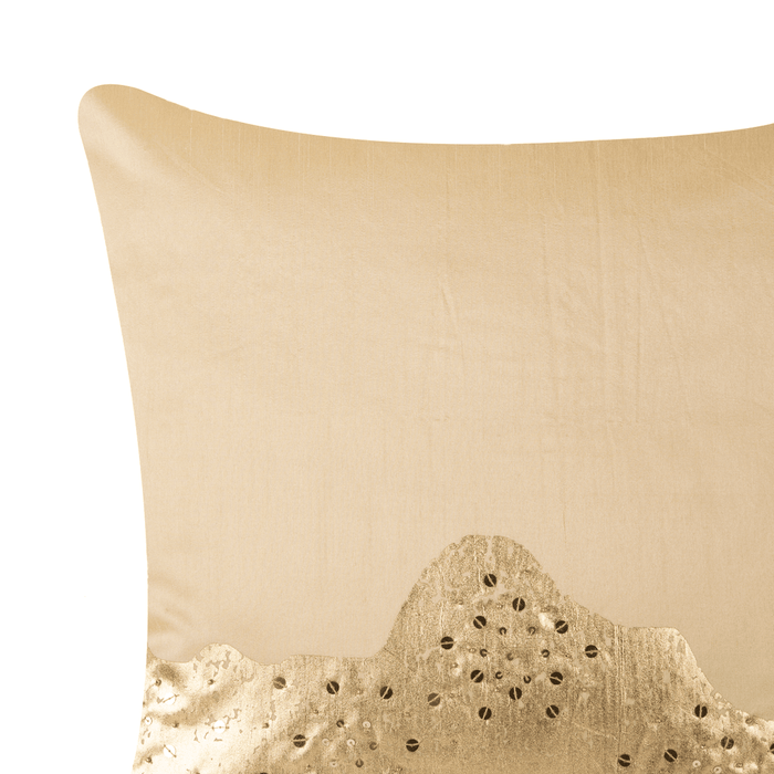 Buy Cushion cover - Golden Finish Decorative Cushion Cover For Modern Home by Home4U on IKIRU online store