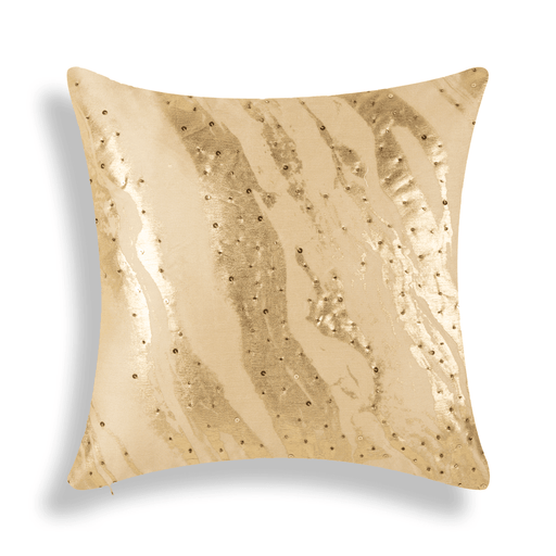 Buy Cushion cover - Luxury Cushion Cover for Festive Decor Golden and Brown Color by Home4U on IKIRU online store