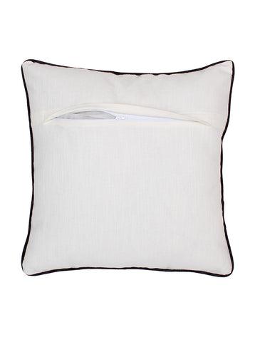 Buy Cushion cover - Natural Off White Color Woven Cushion & Pillow Cover For Sofa & Bedroom by House this on IKIRU online store