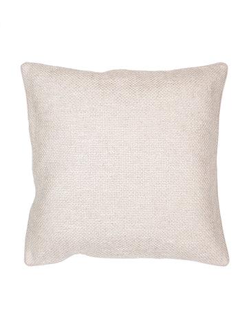 Buy Cushion cover - Nilgiri Off White Woven Texture Cushion Cover by House this on IKIRU online store