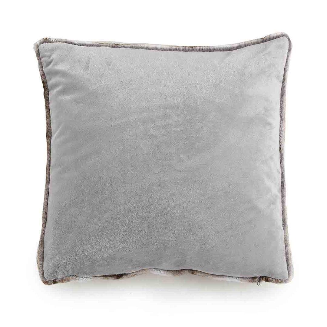 Buy Cushion cover - Soft Brown White Cushion Cover For Sofa Couch by Home4U on IKIRU online store