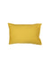Buy Cushion cover - Solid Yellow Cotton Rectangular Pillow Cover Set of 2 For Bedroom & Home by House this on IKIRU online store