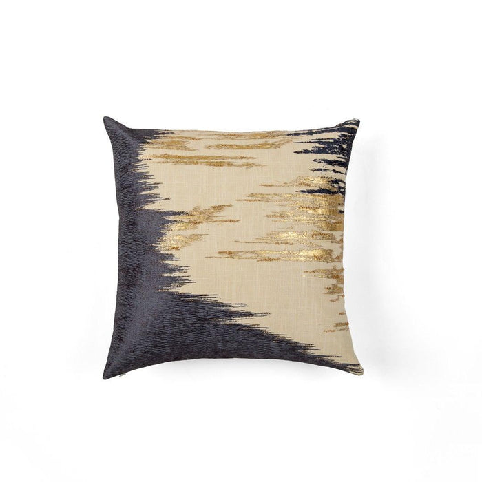 Buy Cushion cover - Stylish Cushion Cover For Sofa And Bed- Black Golden & Cream Color by Home4U on IKIRU online store