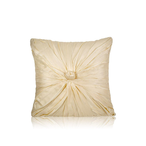 Buy Cushion - Decorative Silk Cushion Cover For Sofa & Bed- Ivory by Home4U on IKIRU online store