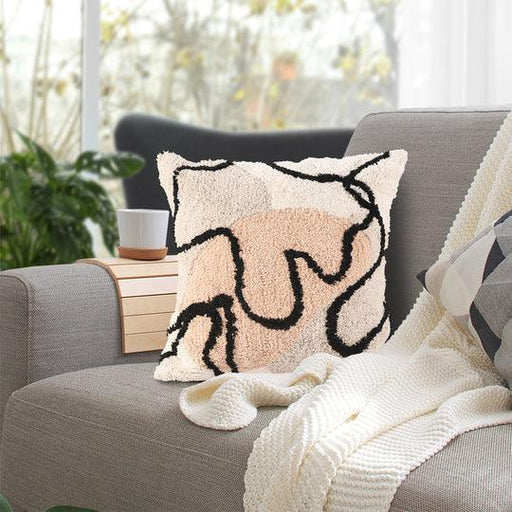 Buy Cushion - Multi Color Art Inspired Cushion For Living Room & Home Furnishing by Sashaa World on IKIRU online store