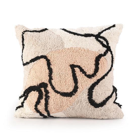Buy Cushion - Multi Color Art Inspired Cushion For Living Room & Home Furnishing by Sashaa World on IKIRU online store