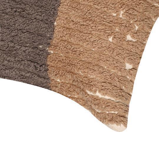 Buy Cushion - Natural Brown Cotton Geometric Tufted Cushion For Living Room & Home by Sashaa World on IKIRU online store
