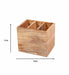 Buy Cutlery stand - Aachman Wood Cutlery Stand with 2 Sections For Table Decor, Home & Kitchen by Manor House on IKIRU online store