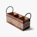 Buy Cutlery stand - Wooden Home Cutlery Organizer With Three Compartments For Home by Casa decor on IKIRU online store
