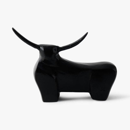 Buy Decor Objects - Black Abstract Metallic Bison Sculpture For Home And Office Decor by Casa decor on IKIRU online store