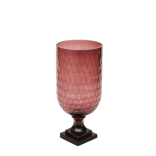 Buy Decor Objects - Maira Glass Hurricane by Home4U on IKIRU online store