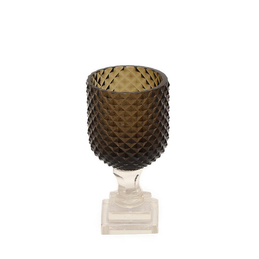 Buy Decor Objects - Meira Glass Hurricane by Home4U on IKIRU online store
