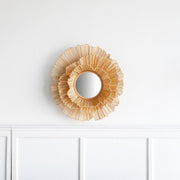 Buy Decorative Mirror - Unique Decorative Flower Shape Cane Wall Mirror For Home Decor by Orange Tree on IKIRU online store