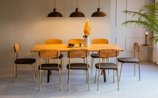 Buy Dining Furniture Set - Yoho Dining Table With 8 Chairs by Orange Tree on IKIRU online store