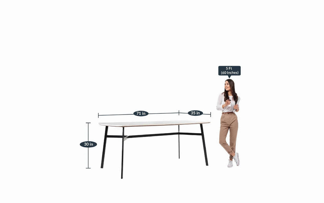 Buy Dining Table - Acme Dining Table 6 Seater by Orange Tree on IKIRU online store