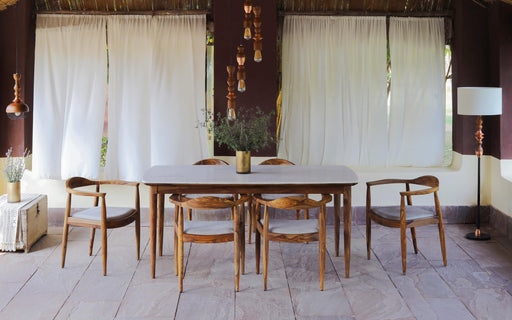 Buy Dining Table - Dado Dining Table by Orange Tree on IKIRU online store