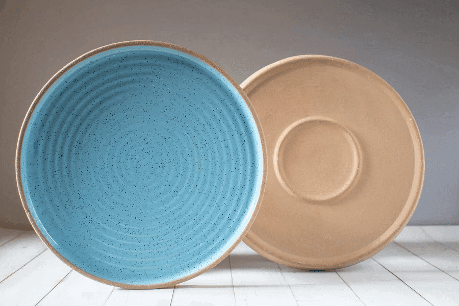 Buy Dinner Plates - Malé Blue Round Dinner Plate Stoneware Finish For Home & Table Decoration | Gifting Plate by The Table Fable on IKIRU online store