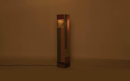 Buy Floor Lamp - Aesthetic Colorful Floor Lamp | Wooden Cotton Thread Table Lamp Light For Home Decor by Orange Tree on IKIRU online store