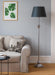 Buy Floor Lamp - Aluminium Standing Night Floor Lamp with Black Lamp Shade by KP Lamps Store on IKIRU online store