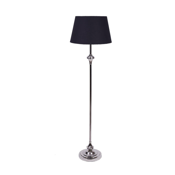 Buy Floor Lamp - Aluminium Standing Night Floor Lamp with Black Lamp Shade by KP Lamps Store on IKIRU online store