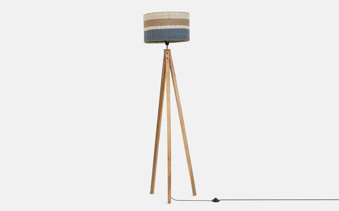 Buy Floor Lamp - Arachne Wooden Floor Lamp by Orange Tree on IKIRU online store
