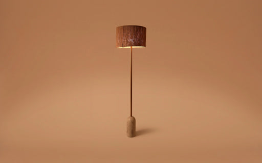 Buy Floor Lamp - Cusp Sisal Fiber Floor Lamp by Orange Tree on IKIRU online store