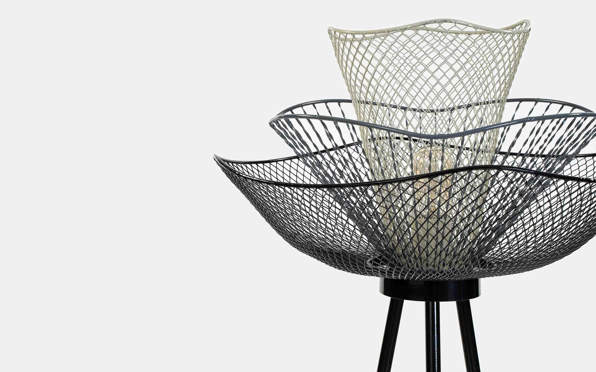 Buy Floor Lamp - Mallawi Metallic Black Mild Steel Floor Lamp Light For Living Room And Bedroom by Orange Tree on IKIRU online store