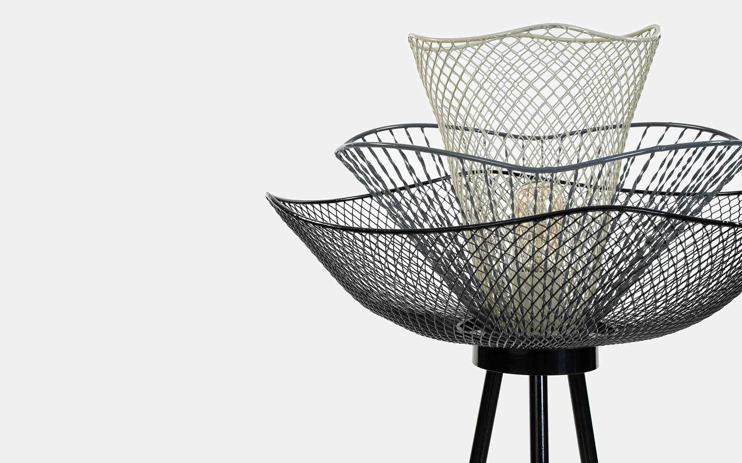 Buy Floor Lamp - Mallawi Metallic Black Mild Steel Floor Lamp Light For Living Room And Bedroom by Orange Tree on IKIRU online store