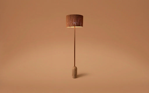 Buy Floor Lamp - Marble Finished Fiber Floor Lamp Light For Living Room & Home Decor by Orange Tree on IKIRU online store