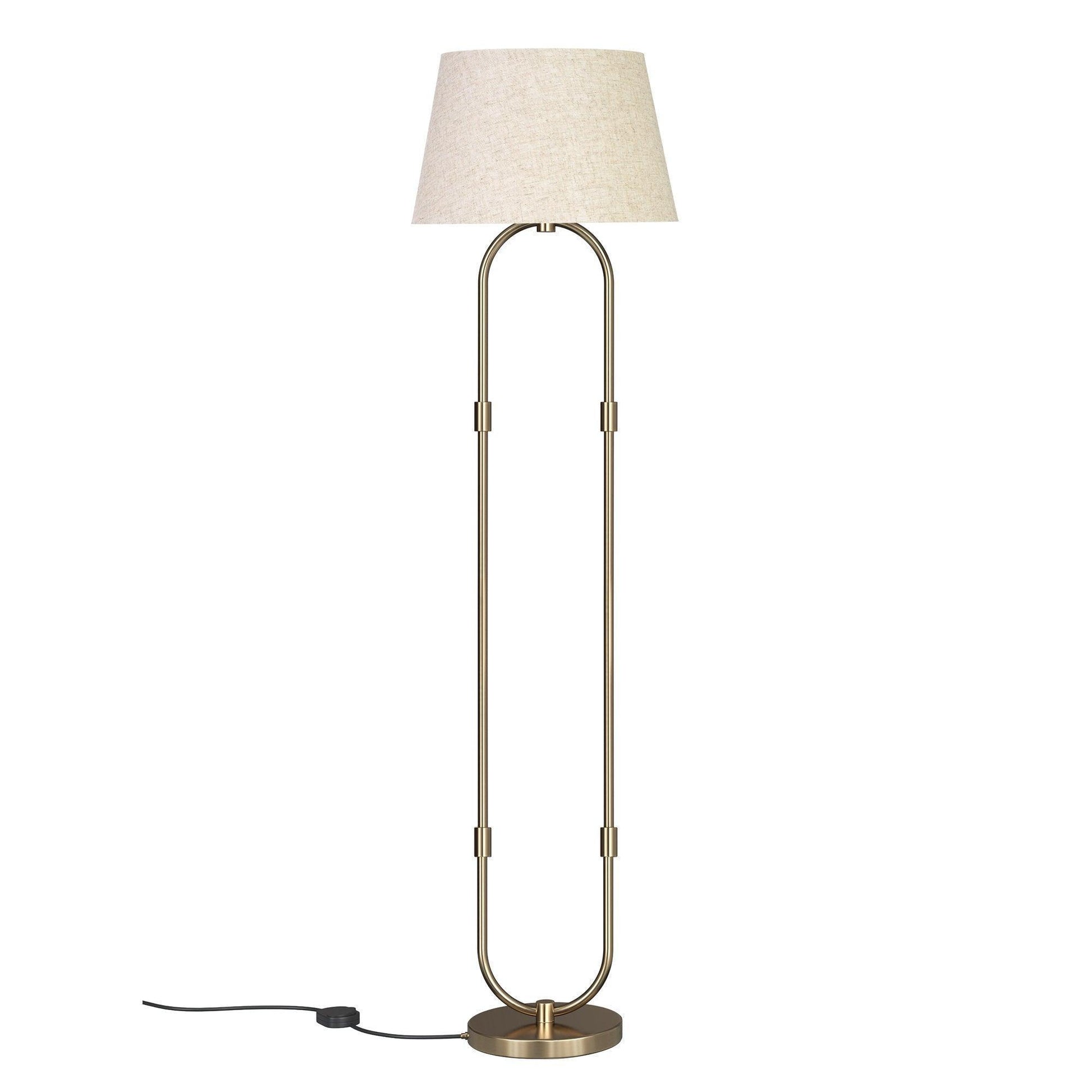 Buy Floor Lamp - Modern Standing Floor Lampshade Gold | Aluminum Standing Lamp by KP Lamps Store on IKIRU online store