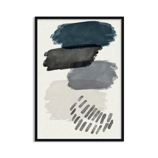 Buy Frames - Abstract Painting Framed Wall Art For Living Room Bedroom and Home Decor-Dull Strokes 1 by The Atrang on IKIRU online store