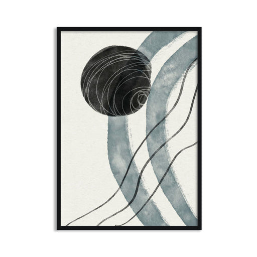 Buy Frames - Abstract Painting Framed Wall Art For Living Room, Bedroom and Home Decor-Dull Strokes 2 by The Atrang on IKIRU online store
