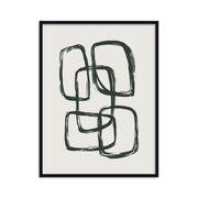 Buy Frames - Abstract Painting Framed Wall Art for Living Room Bedroom and Home Decor - Onyx 2 by The Atrang on IKIRU online store