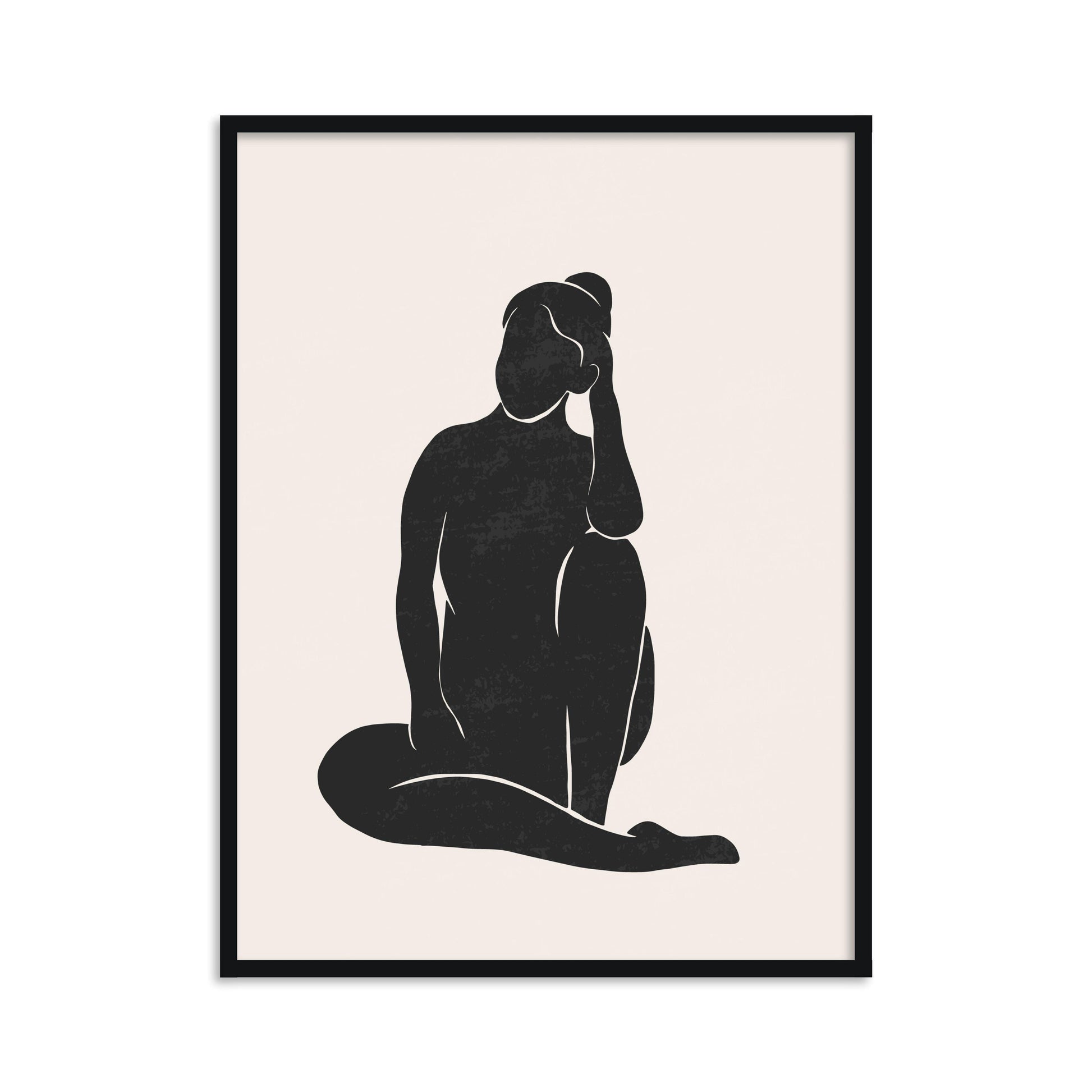 Buy Frames - Abstract Painting Framed Wall Art For Living Room Bedroom and Home Decor-Surmise I by The Atrang on IKIRU online store