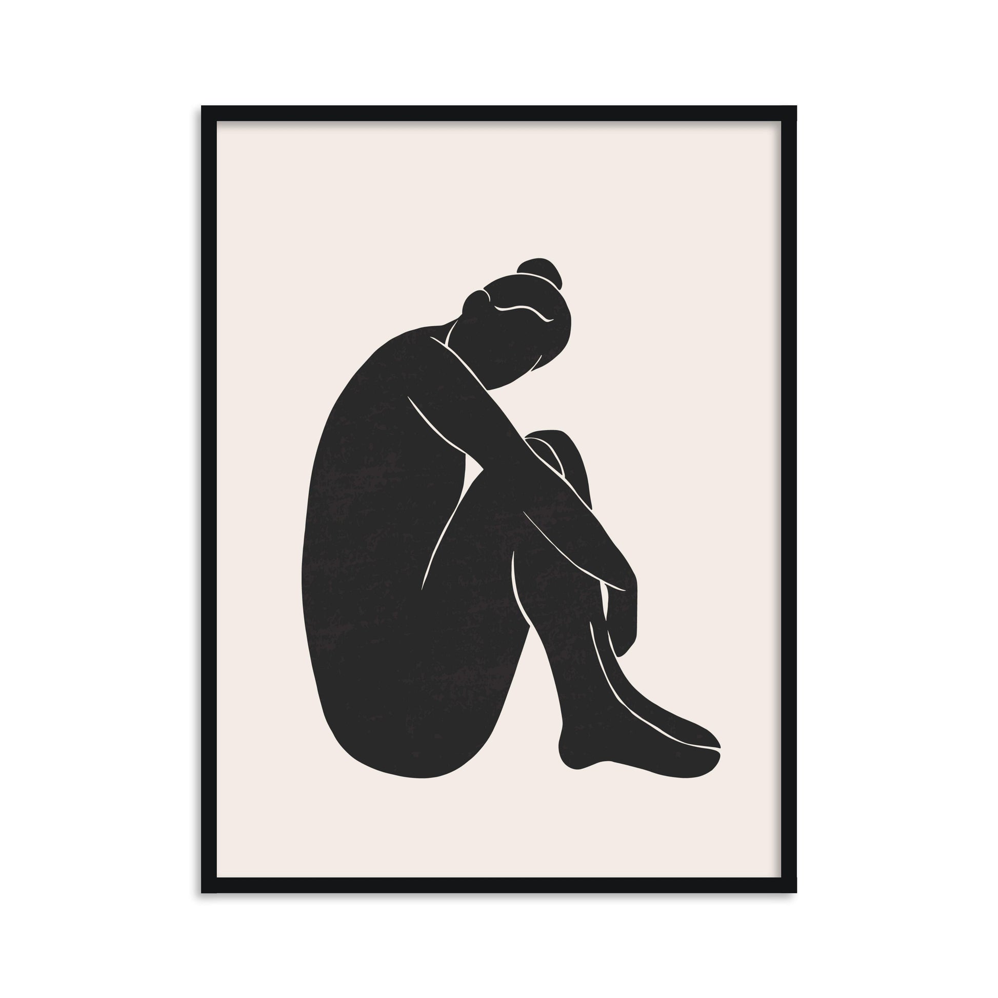 Buy Frames - Abstract Painting Framed Wall Art For Living Room Bedroom and Home Decor-Surmise II by The Atrang on IKIRU online store