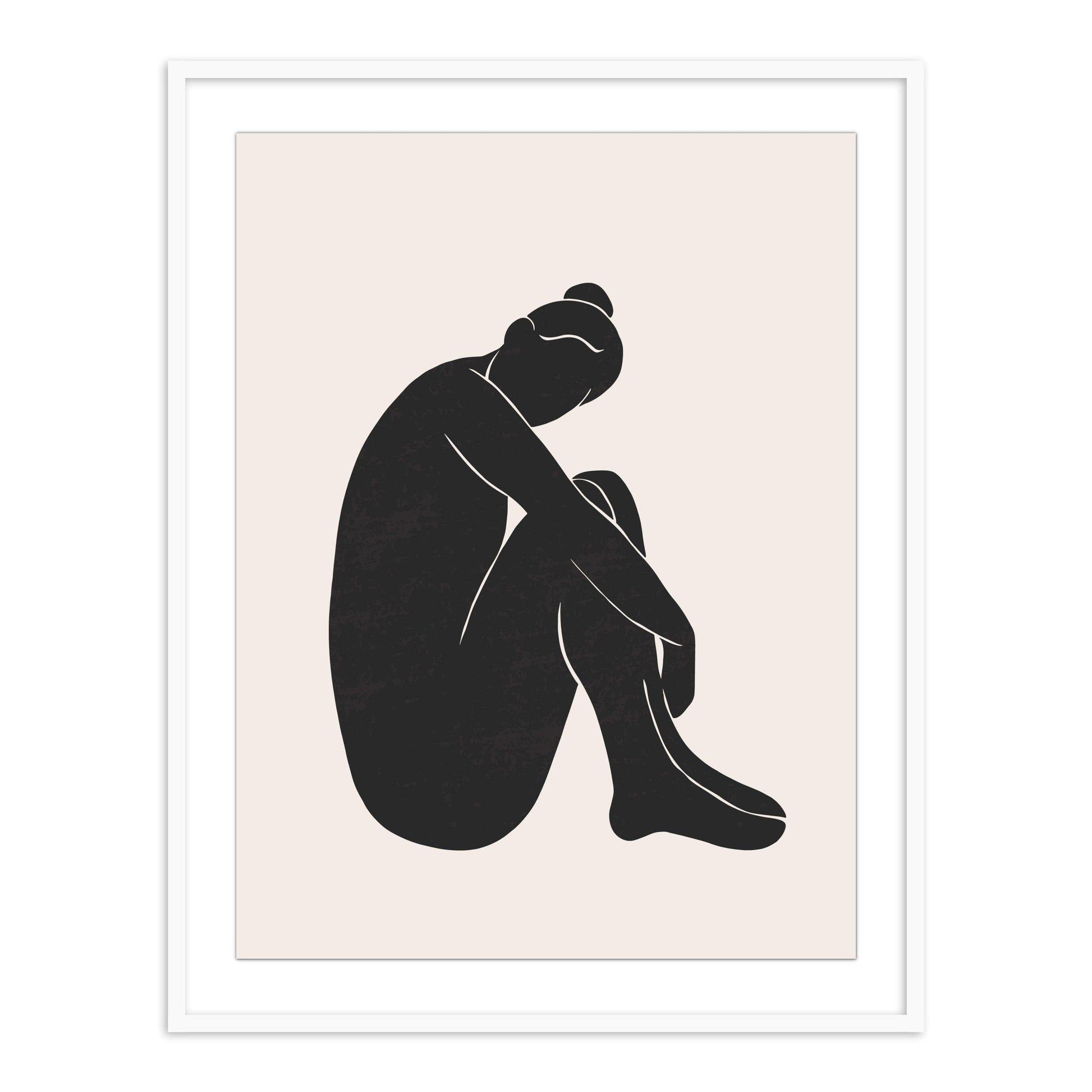 Buy Frames - Abstract Painting Framed Wall Art For Living Room Bedroom and Home Decor-Surmise II by The Atrang on IKIRU online store