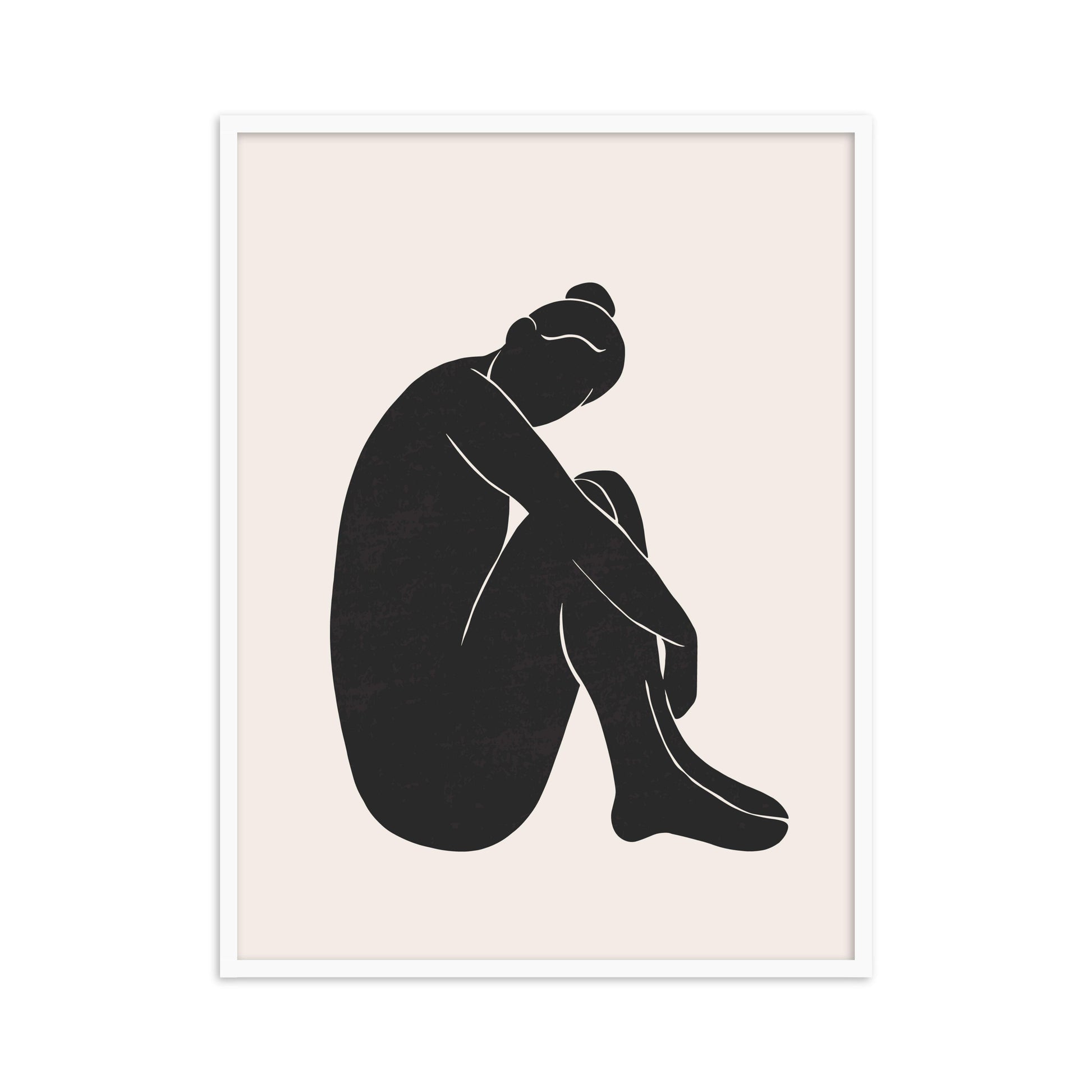 Buy Frames - Abstract Painting Framed Wall Art For Living Room Bedroom and Home Decor-Surmise II by The Atrang on IKIRU online store