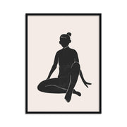 Buy Frames - Abstract Painting Framed Wall Art For Living Room Bedroom and Home Decor-Surmise III by The Atrang on IKIRU online store