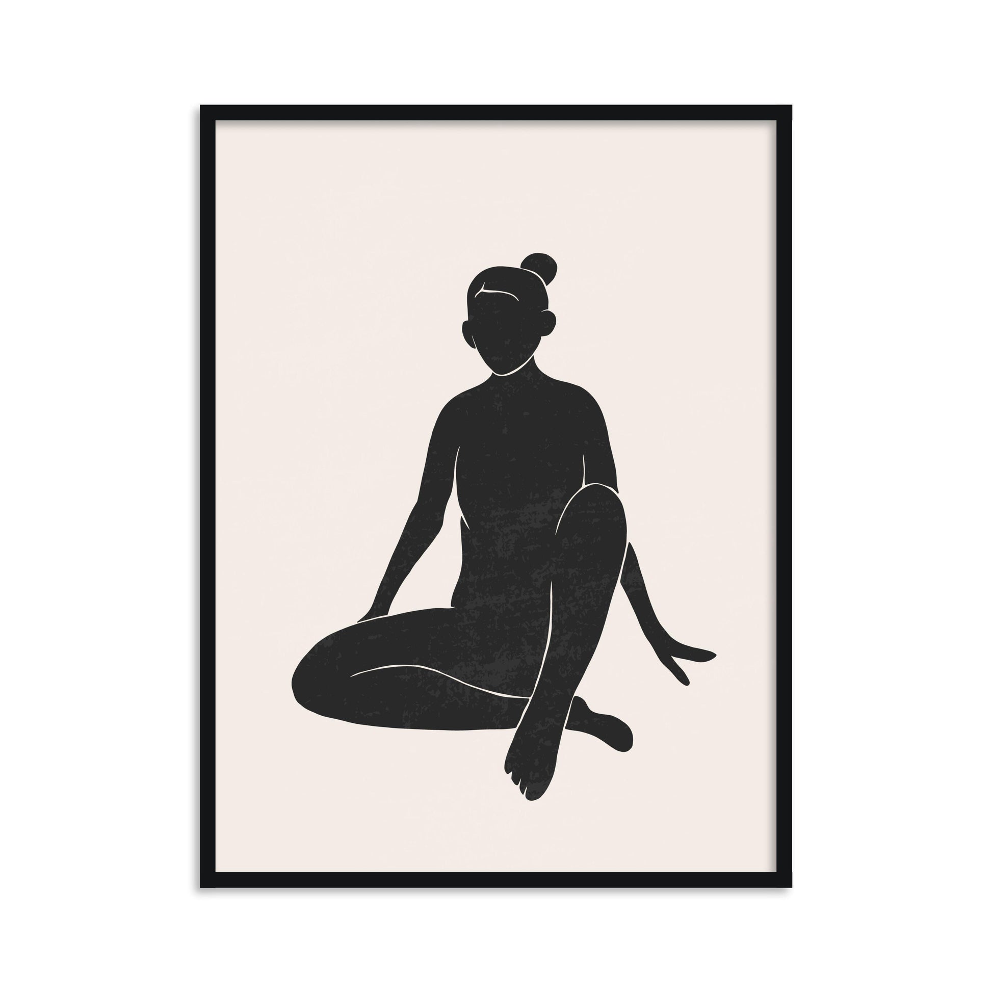 Buy Frames - Abstract Painting Framed Wall Art For Living Room Bedroom and Home Decor-Surmise III by The Atrang on IKIRU online store