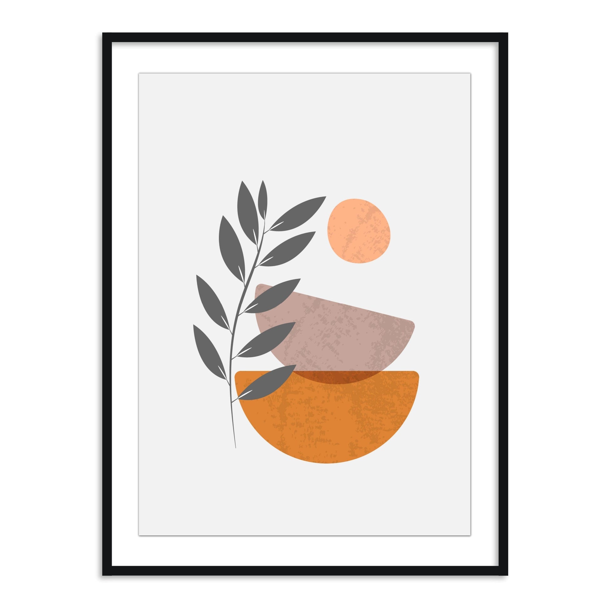 Buy Frames - Abstract Wall Art Painting Frame For Living Room Bedroom and Home Decor-Soft Silhouette 1 by The Atrang on IKIRU online store