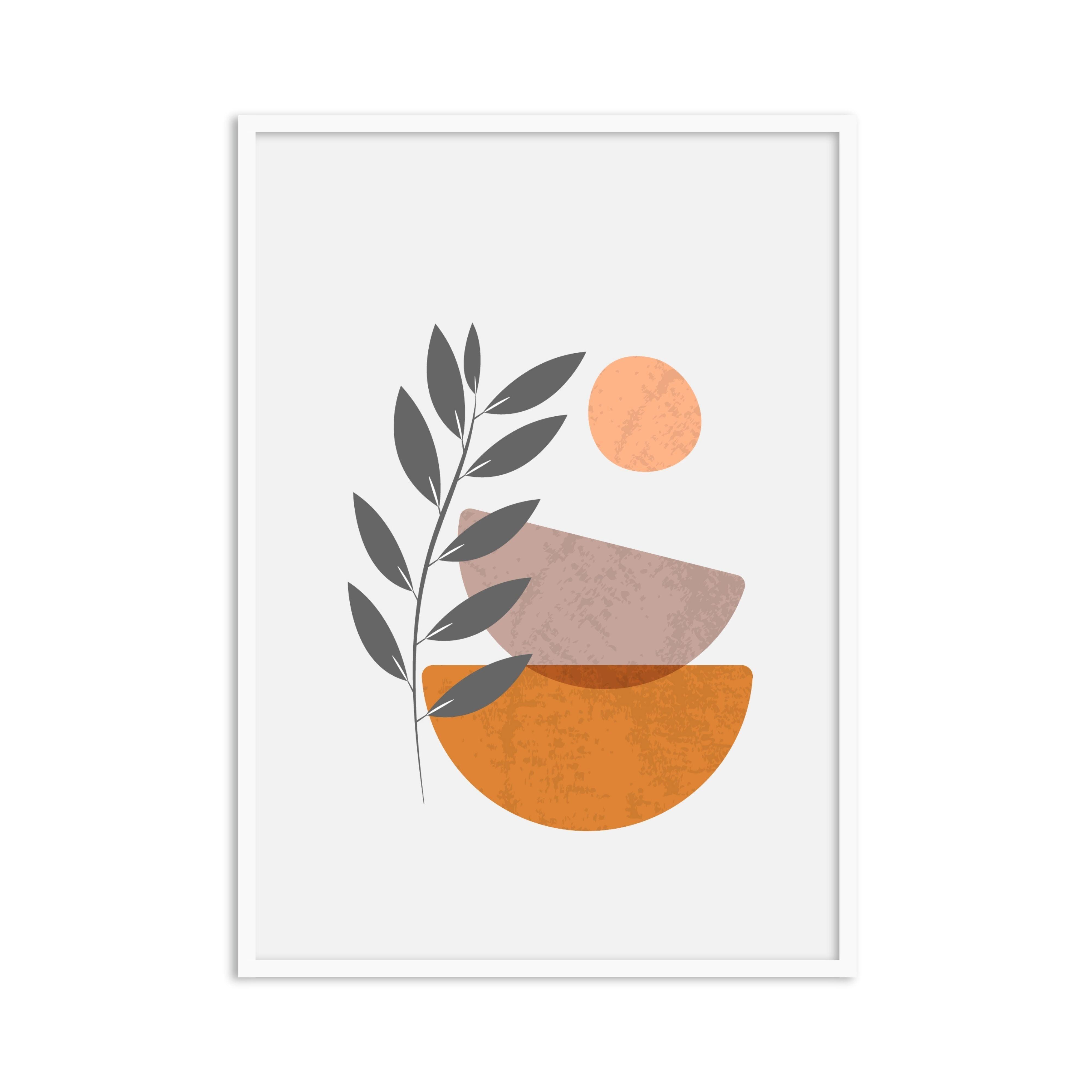 Buy Frames - Abstract Wall Art Painting Frame For Living Room Bedroom and Home Decor-Soft Silhouette 1 by The Atrang on IKIRU online store