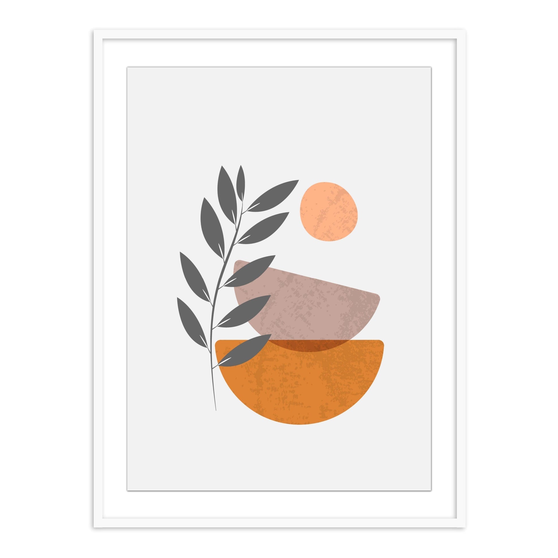 Buy Frames - Abstract Wall Art Painting Frame For Living Room Bedroom and Home Decor-Soft Silhouette 1 by The Atrang on IKIRU online store