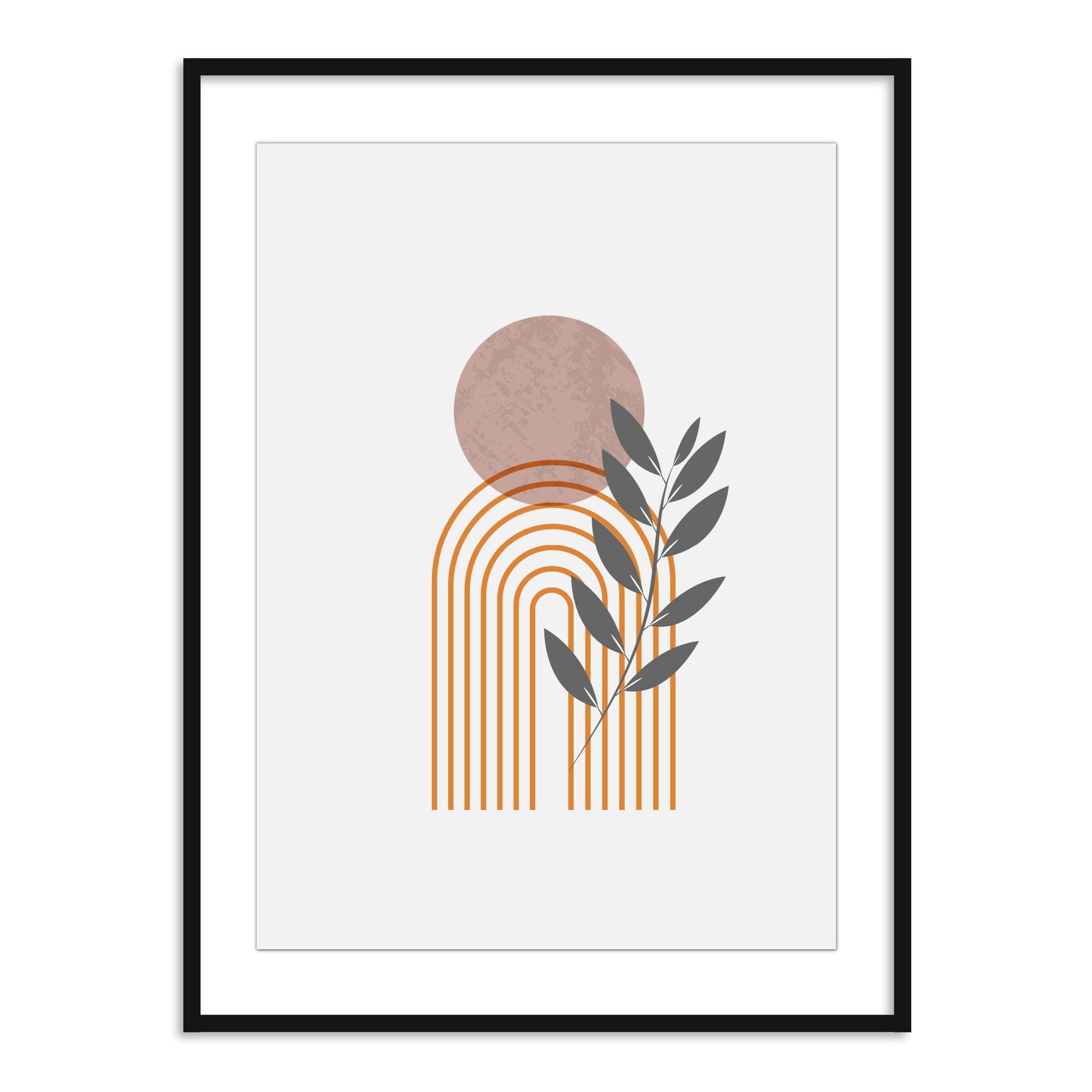 Buy Frames - Abstract Wall Art Painting Frame For Living Room Bedroom and Home Decor-Soft Silhouette 2 by The Atrang on IKIRU online store