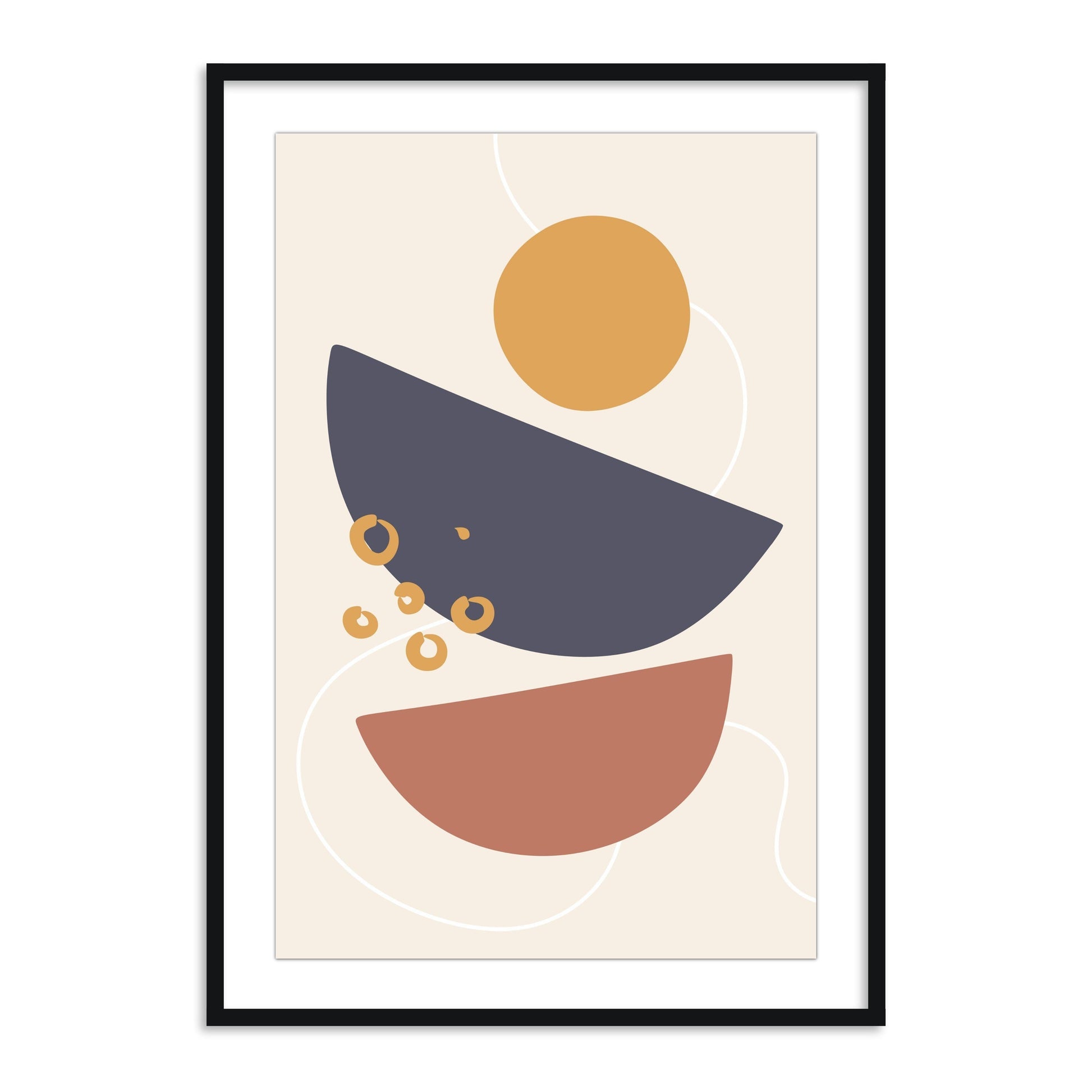 Buy Frames - Broken Abstract Wall Art Painting Frame For Living Room Bedroom and Home Decor by The Atrang on IKIRU online store