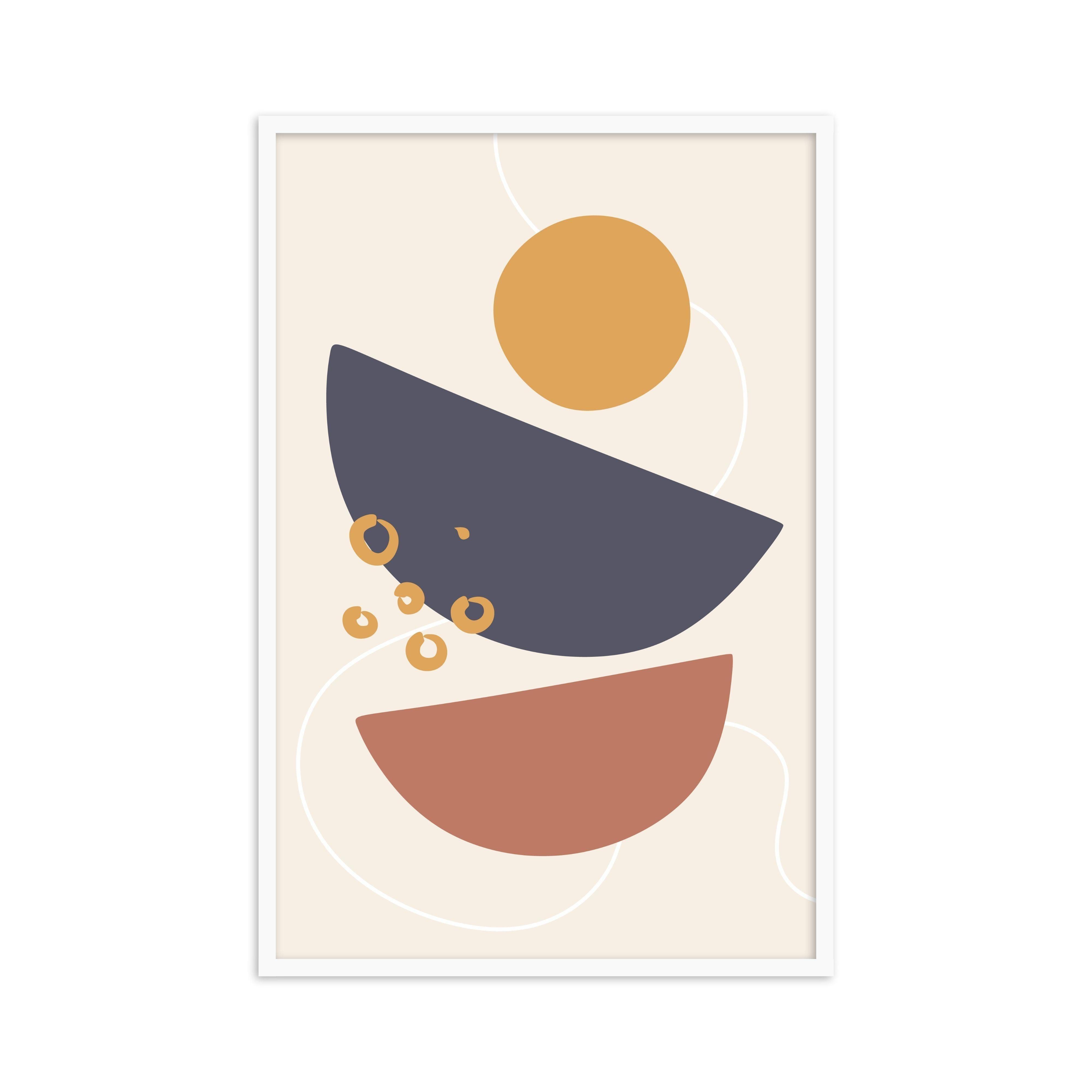 Buy Frames - Broken Abstract Wall Art Painting Frame For Living Room Bedroom and Home Decor by The Atrang on IKIRU online store