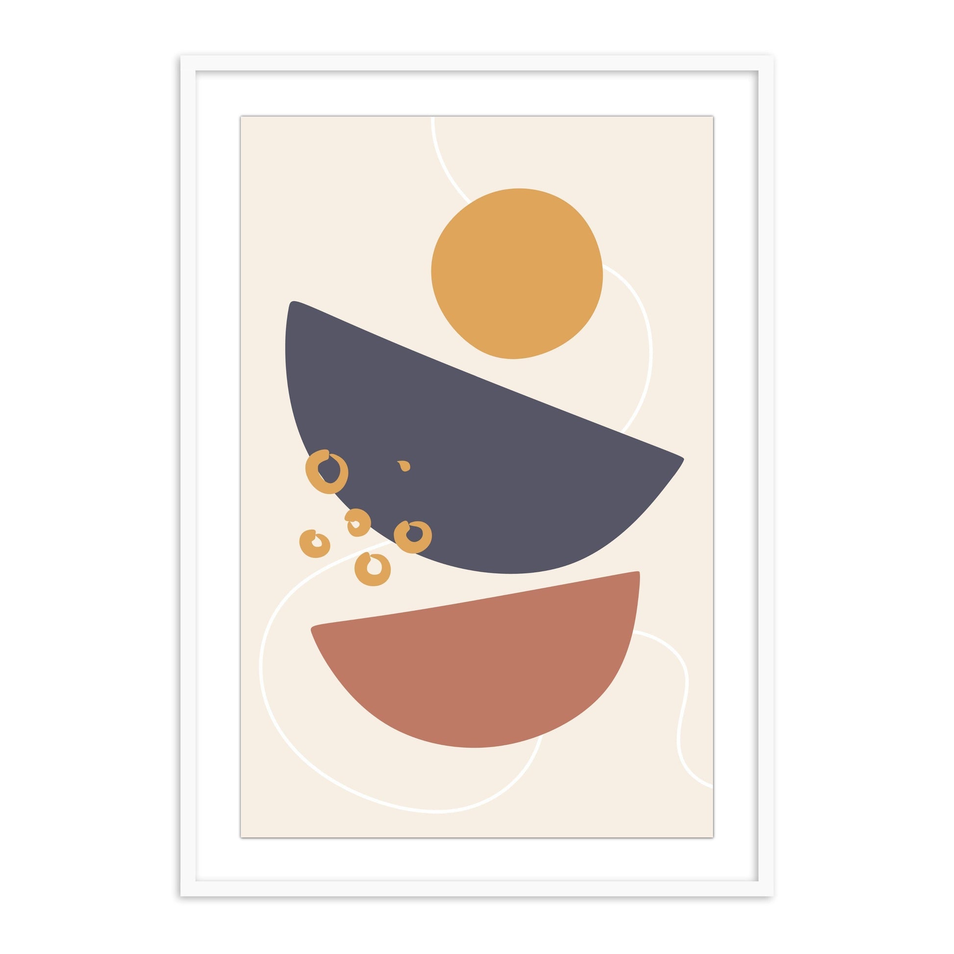 Buy Frames - Broken Abstract Wall Art Painting Frame For Living Room Bedroom and Home Decor by The Atrang on IKIRU online store