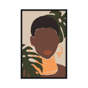 Buy Frames - Colorfull Women Painting Framed Wall Art For Living Room Bedroom and Home Decor- Bella 3 by The Atrang on IKIRU online store