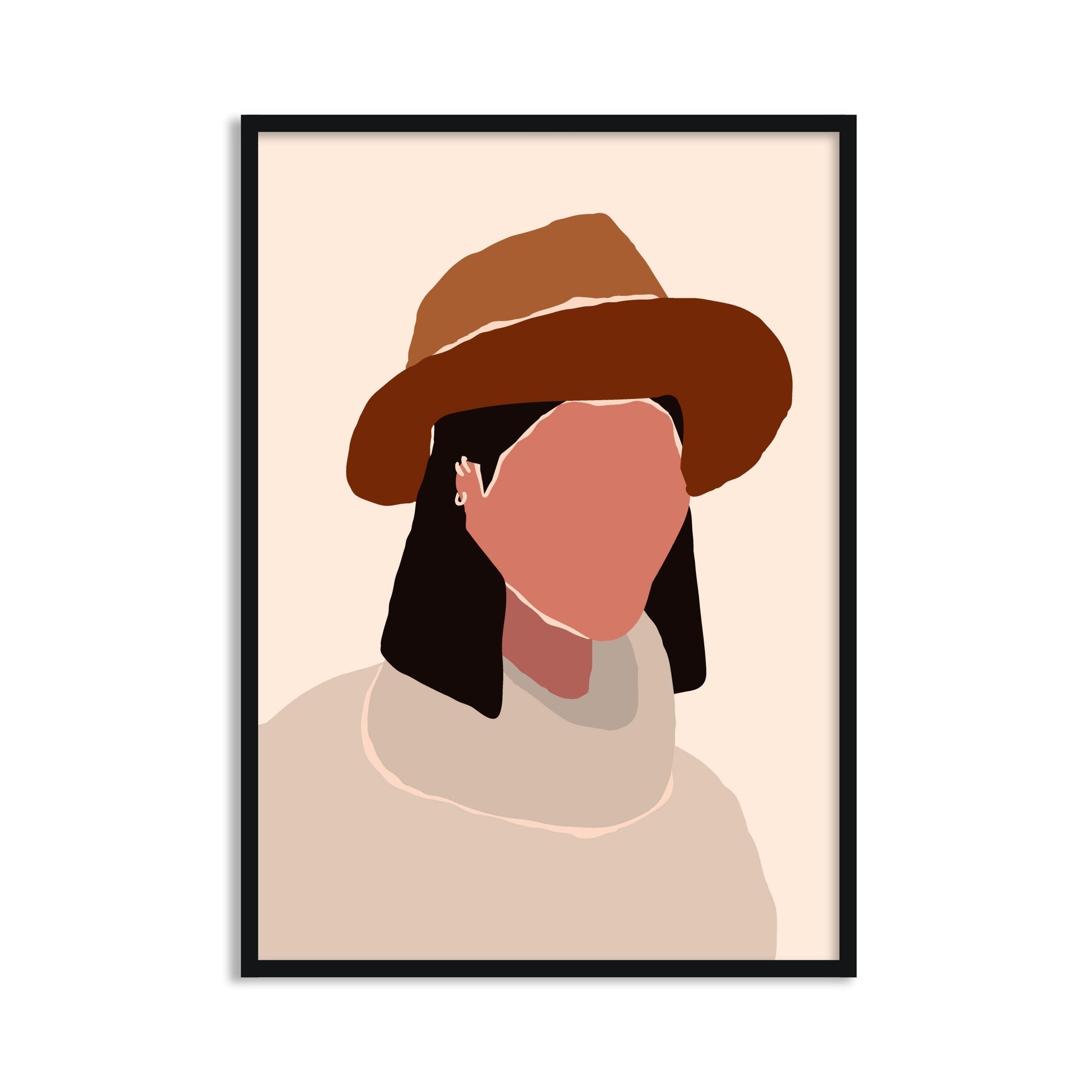 Buy Frames - Colorfull Women Painting Framed Wall Art For Living Room Bedroom and Home Decor-Mystical by The Atrang on IKIRU online store