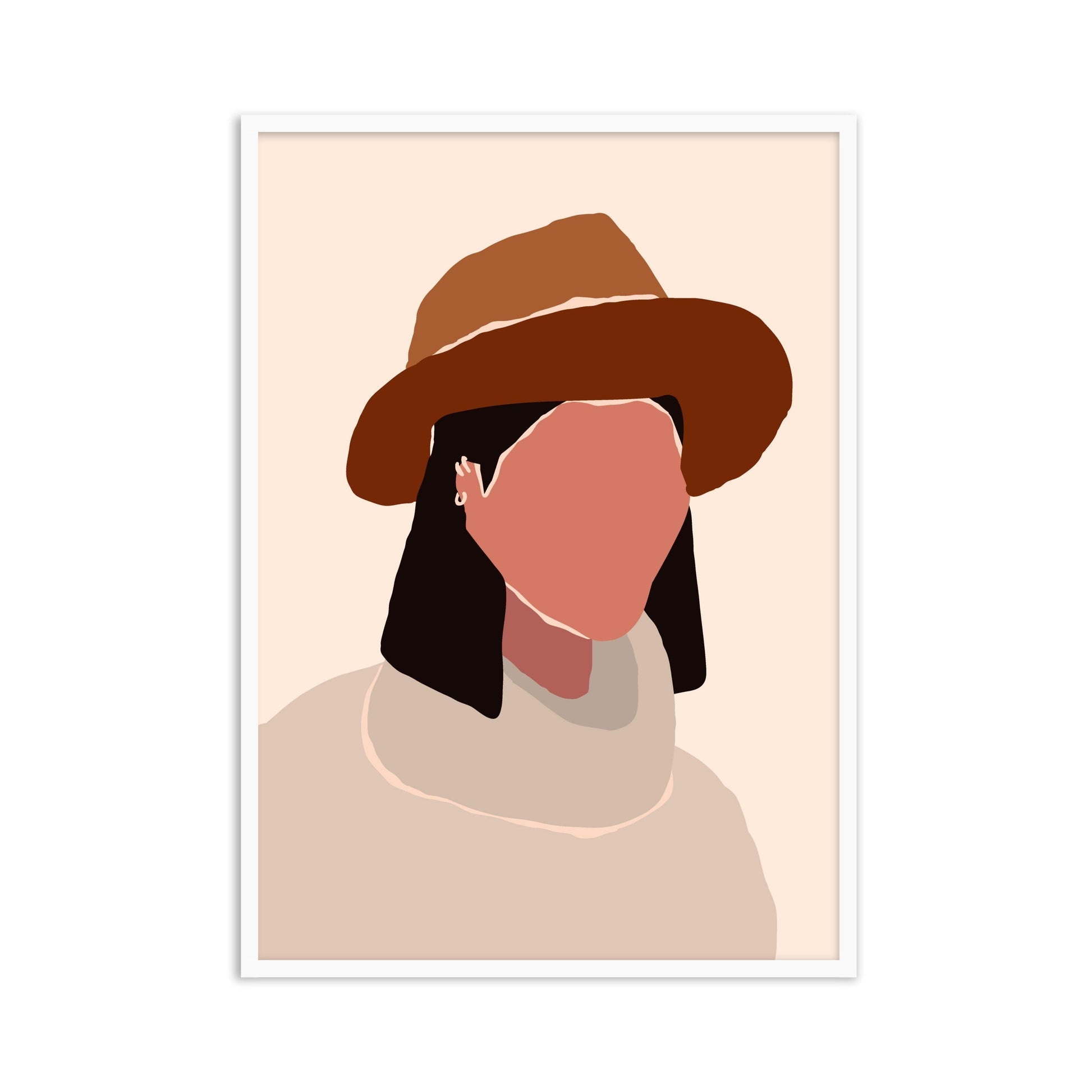 Buy Frames - Colorfull Women Painting Framed Wall Art For Living Room Bedroom and Home Decor-Mystical by The Atrang on IKIRU online store