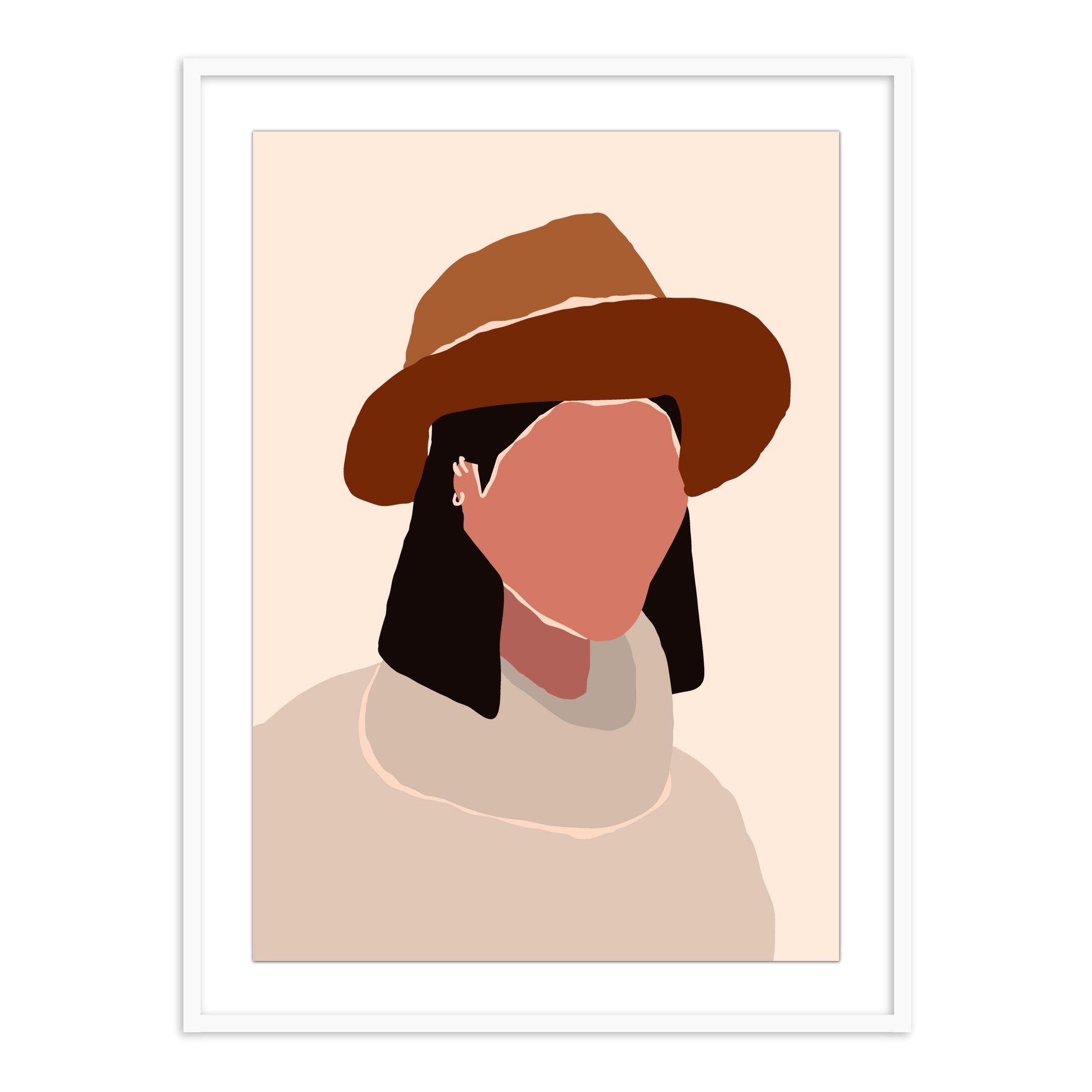 Buy Frames - Colorfull Women Painting Framed Wall Art For Living Room Bedroom and Home Decor-Mystical by The Atrang on IKIRU online store